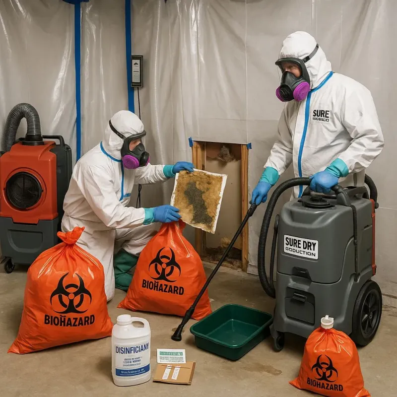 Contaminated Water Handling Protocols process in Saxonburg, PA