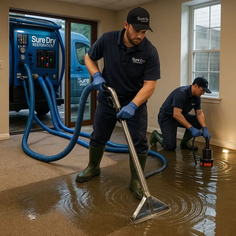 Water Extraction and Removal process in Saxonburg, PA